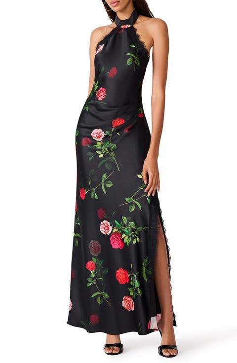 Lillene Floral Halter Dress