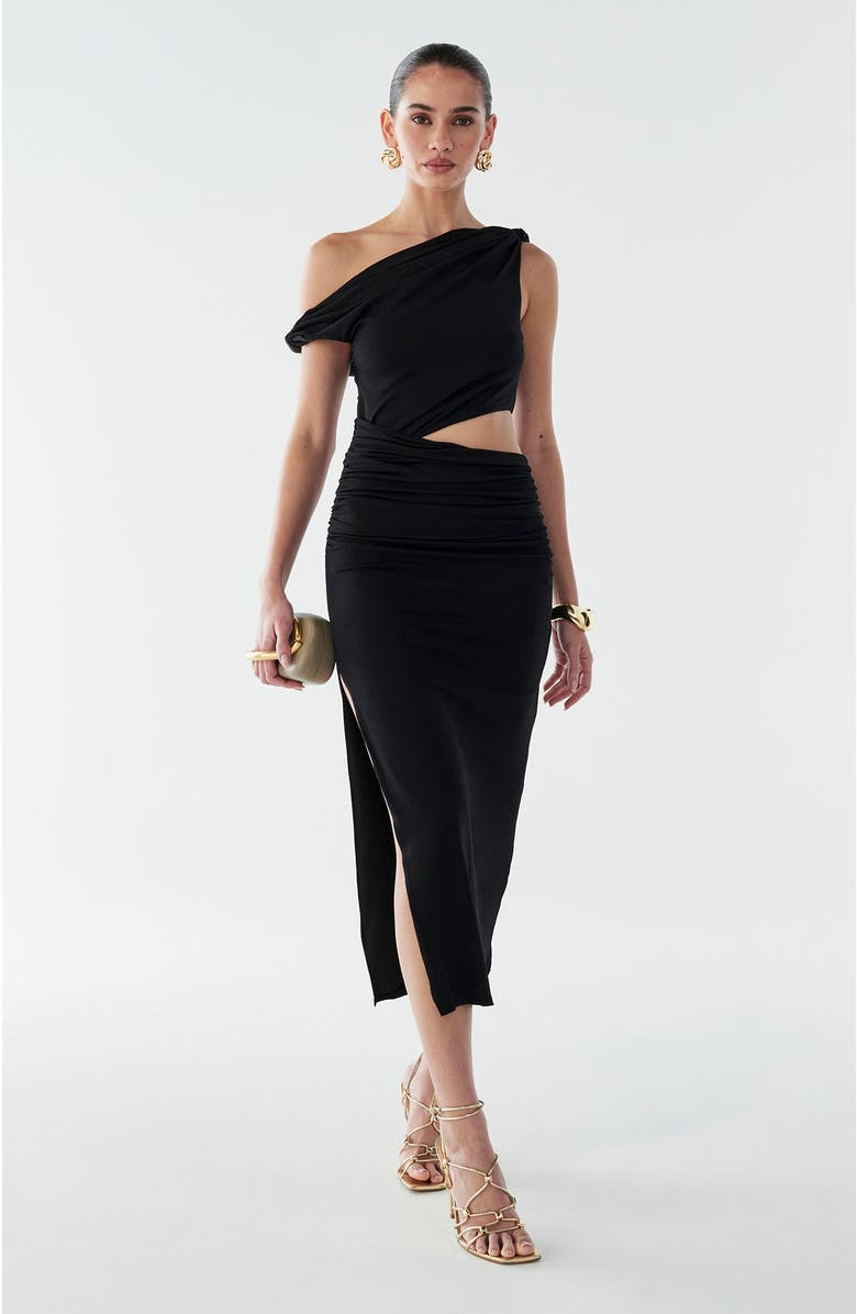 BWLDR Maree Dress, Alternate, color, Black