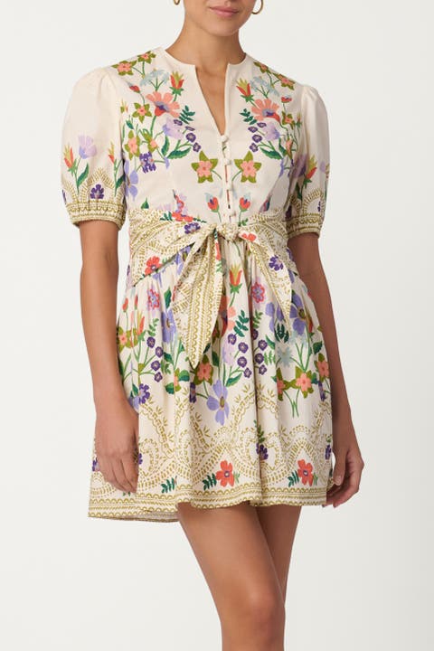 Hither Floral Tinsley Dress