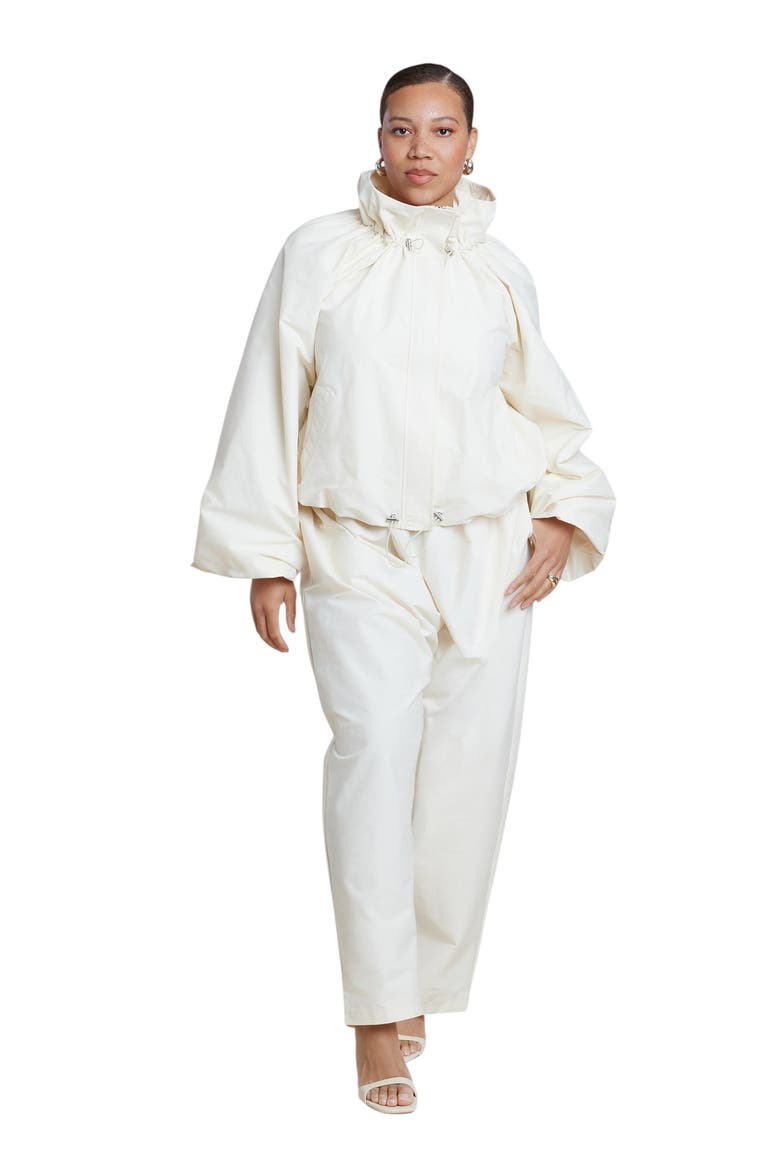 Cotton Blend Straight Leg Pant, Alternate, color, PAPYRUS