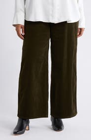 Democracy 'Ab'Solution Skyrise Wide Leg Corduroy Pants