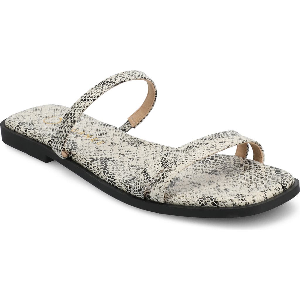 JOURNEE COLLECTION JOURNEE COLLECTION BRISA SLIDE SANDAL