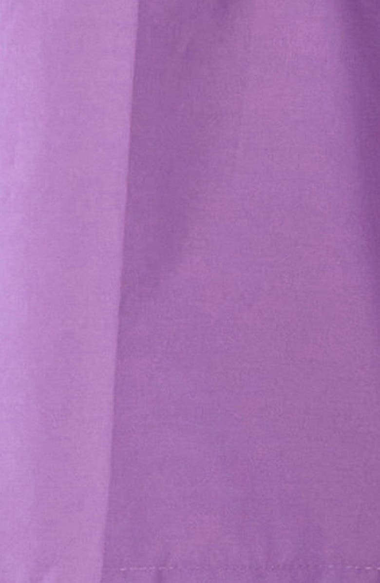 English Factory Pintuck Puff Sleeve Minidress, Alternate, color, Purple