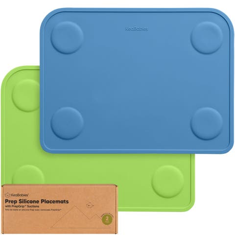 2-Pack Prep Silicone Placemats