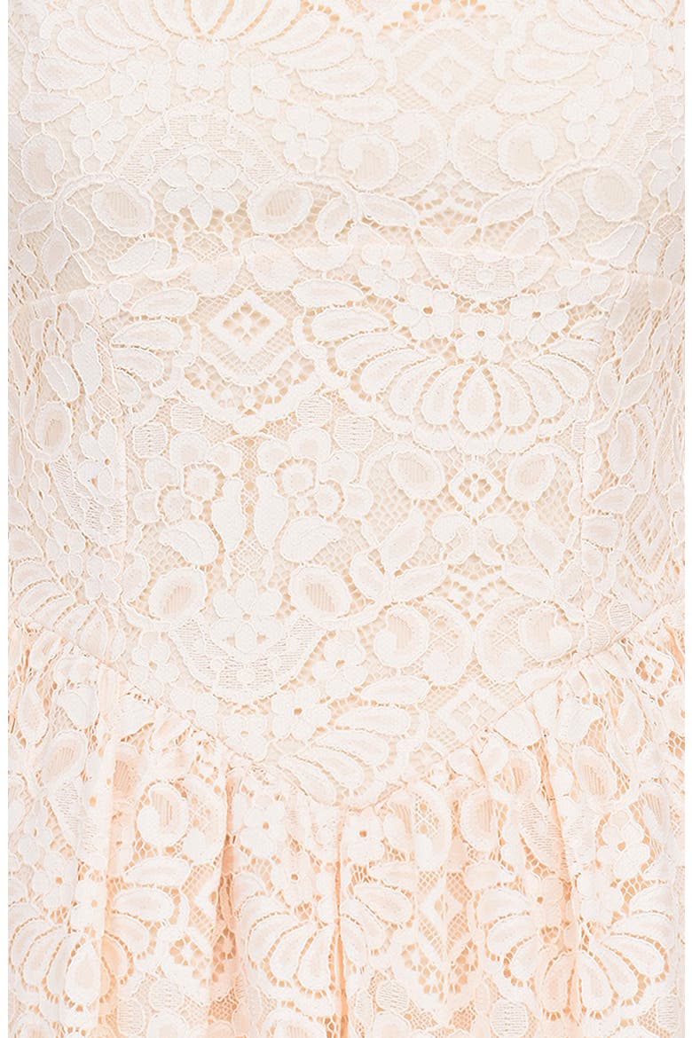 Fae Long Sleeve Minidress, Alternate, color, VINTAGE CREAM