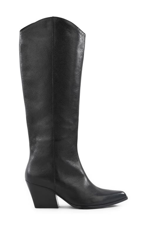 Seychelles Begging You Knee High Western Boot In Black