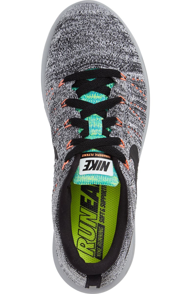 Nike 'Flyknit LunarEpic' Running Shoe, Alternate, color,