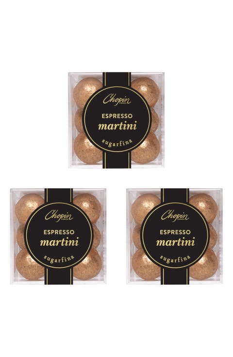 Espresso Martini Truffles Set of 3 Candy Cubes