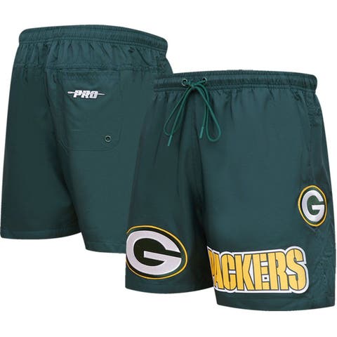 Men's Pro Standard Green Green Bay Packers Woven Shorts