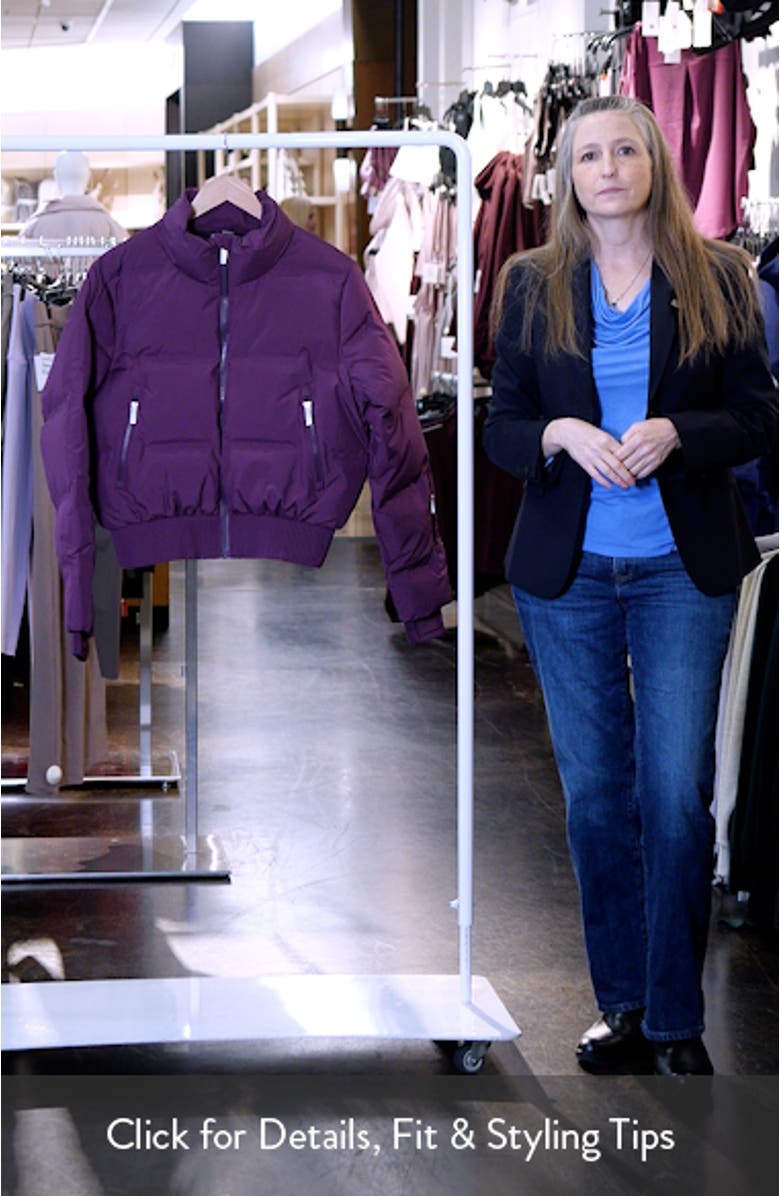 Crop Waterproof Ski Jacket, sales video thumbnail