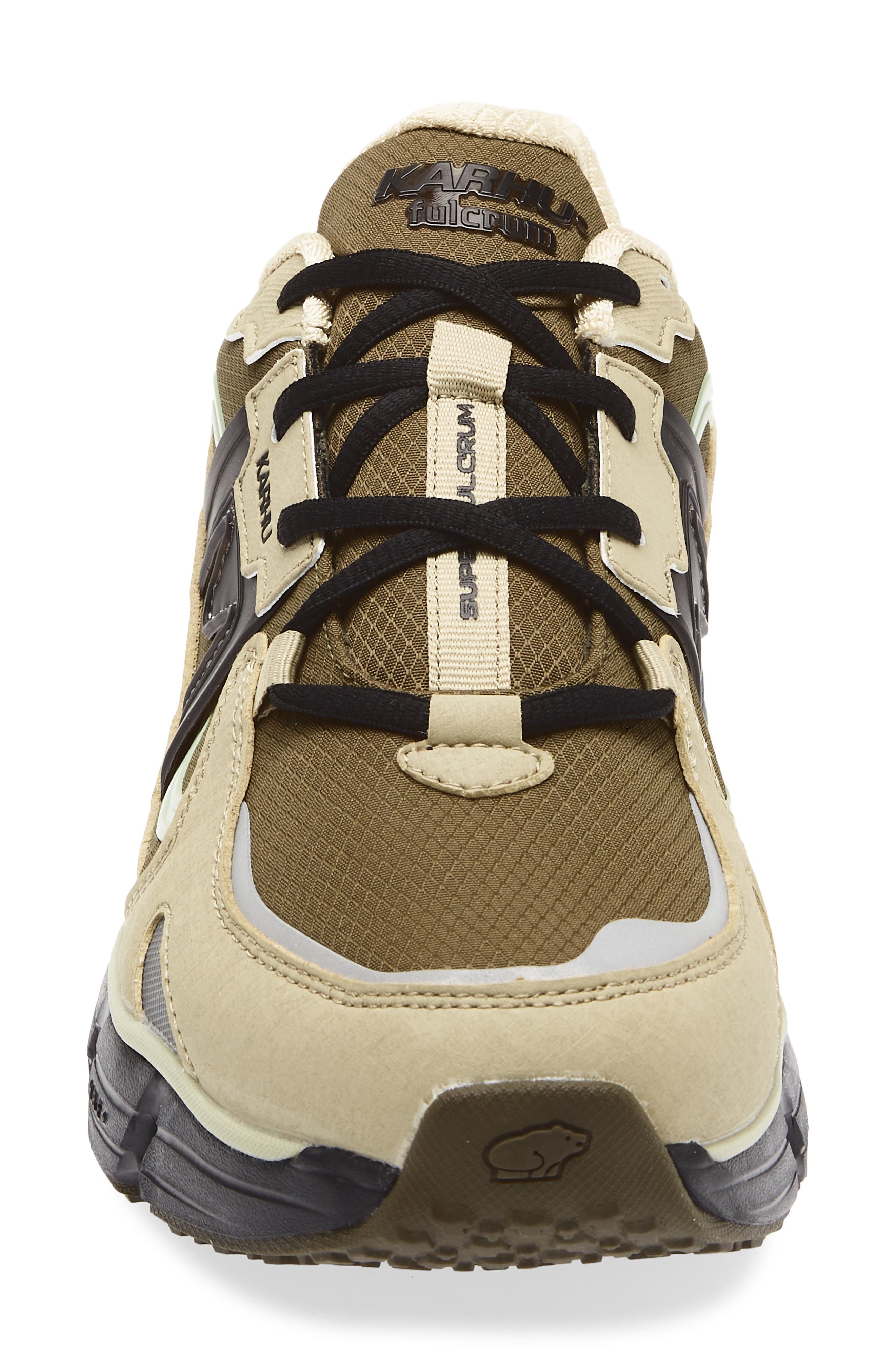 Karhu Gender Inclusive Super Fulcrum Sneaker, Alternate, color, Beech / Jet Black