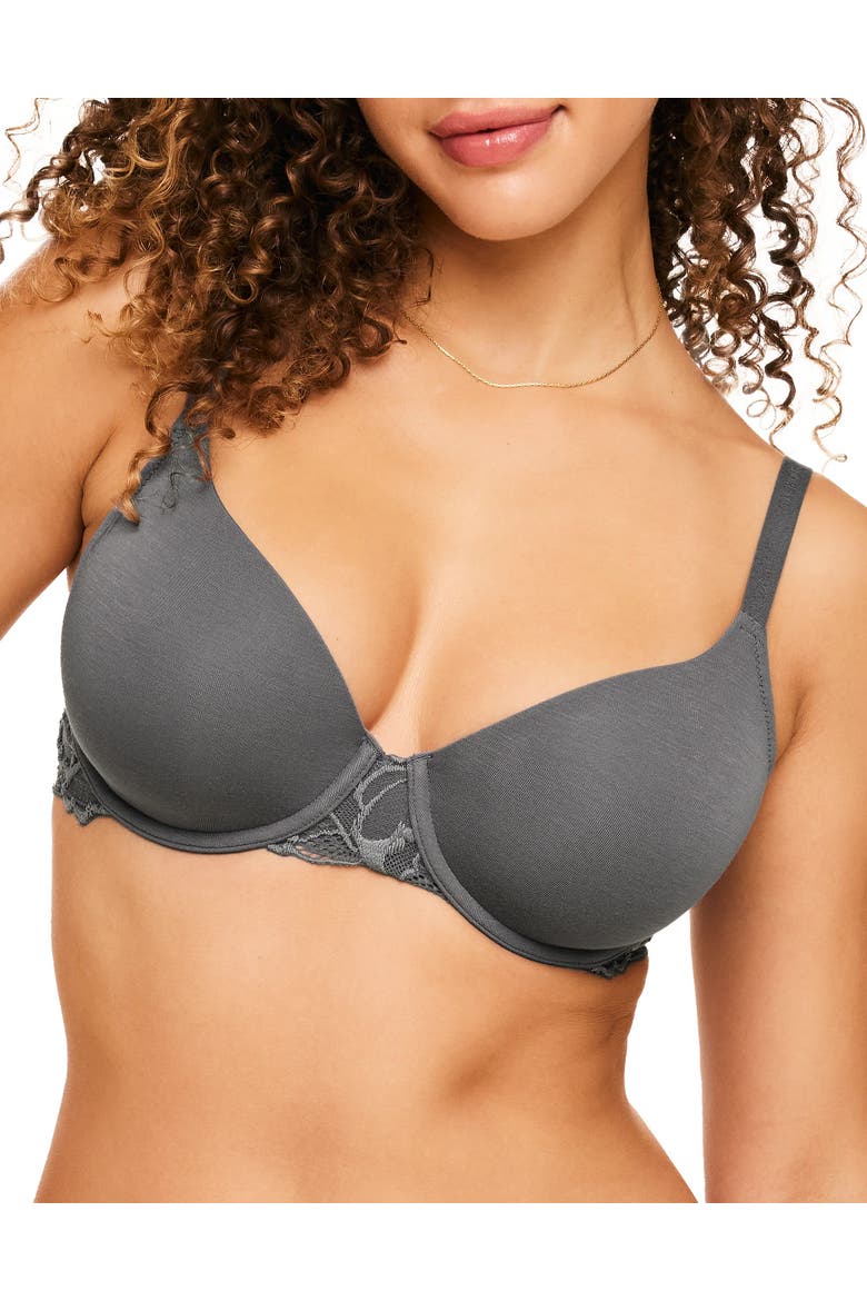 Teagan Contour Full Coverage Bra, Main, color, Smoked Pearl