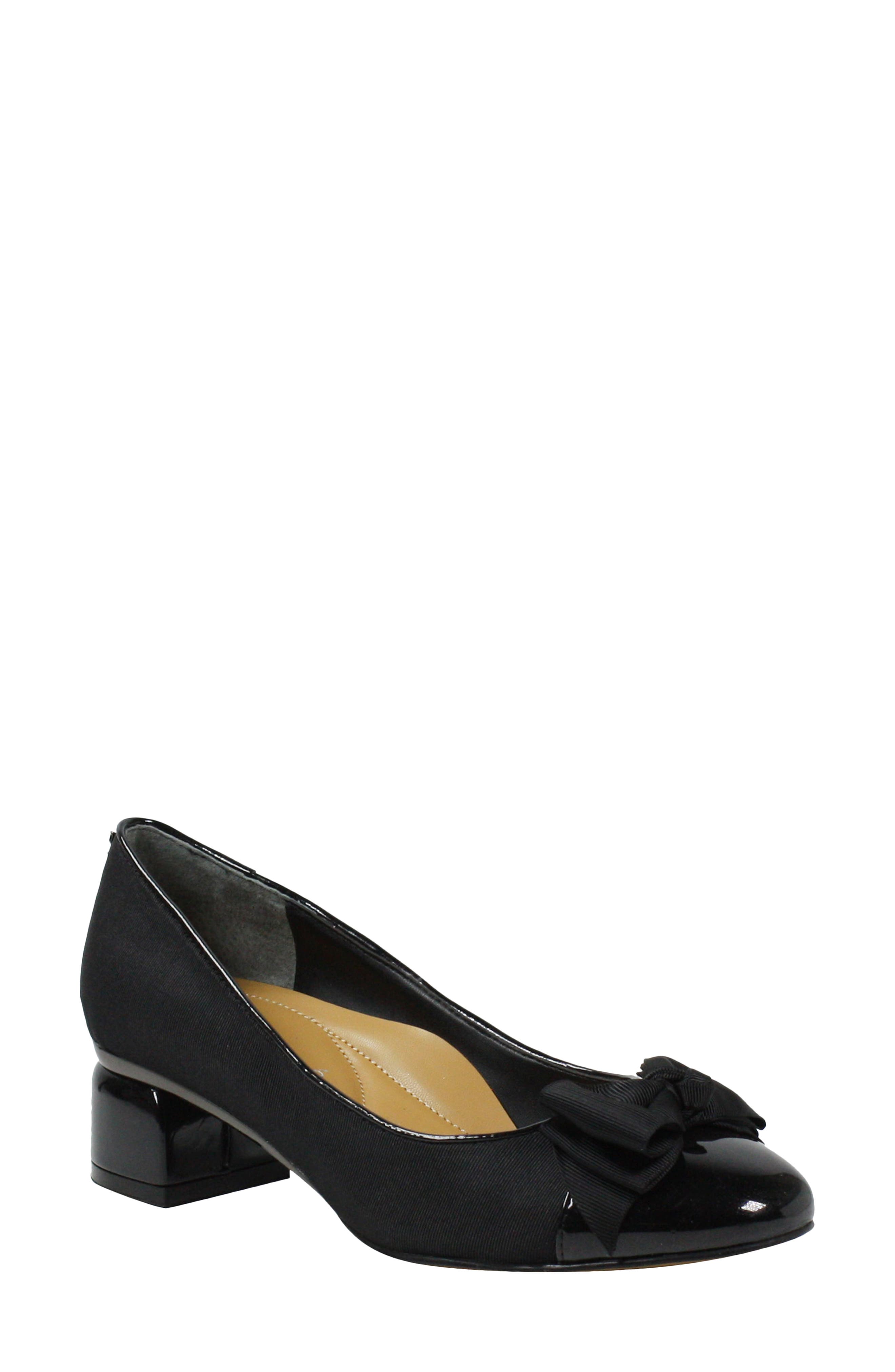 J. Reneé Gelar Bow Cap Toe Pump, Main, color, 