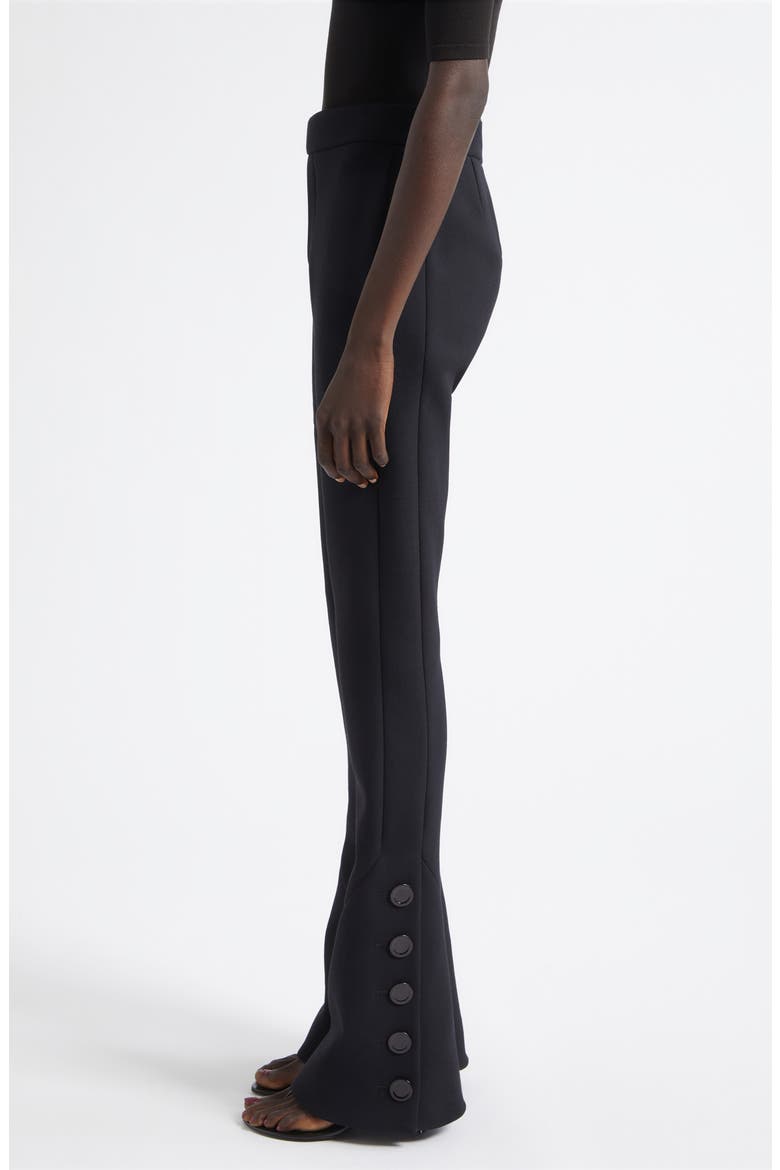 Althea Straight Leg Bi-Stretch Pants, Alternate, color, BLACK