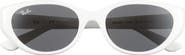 Ray-Ban 55mm Pillow Sunglasses