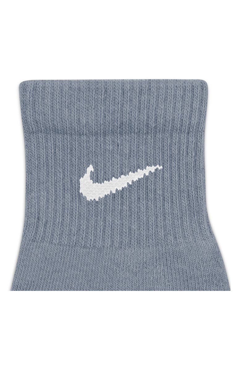 Nike Kids' Assorted 3-Pack Dri-FIT Everyday Plus Cushioned Ankle Socks, Alternate, color,