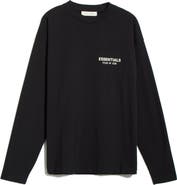 Fear of God Essentials Classic Fit Long Sleeve Logo Graphic T-Shirt