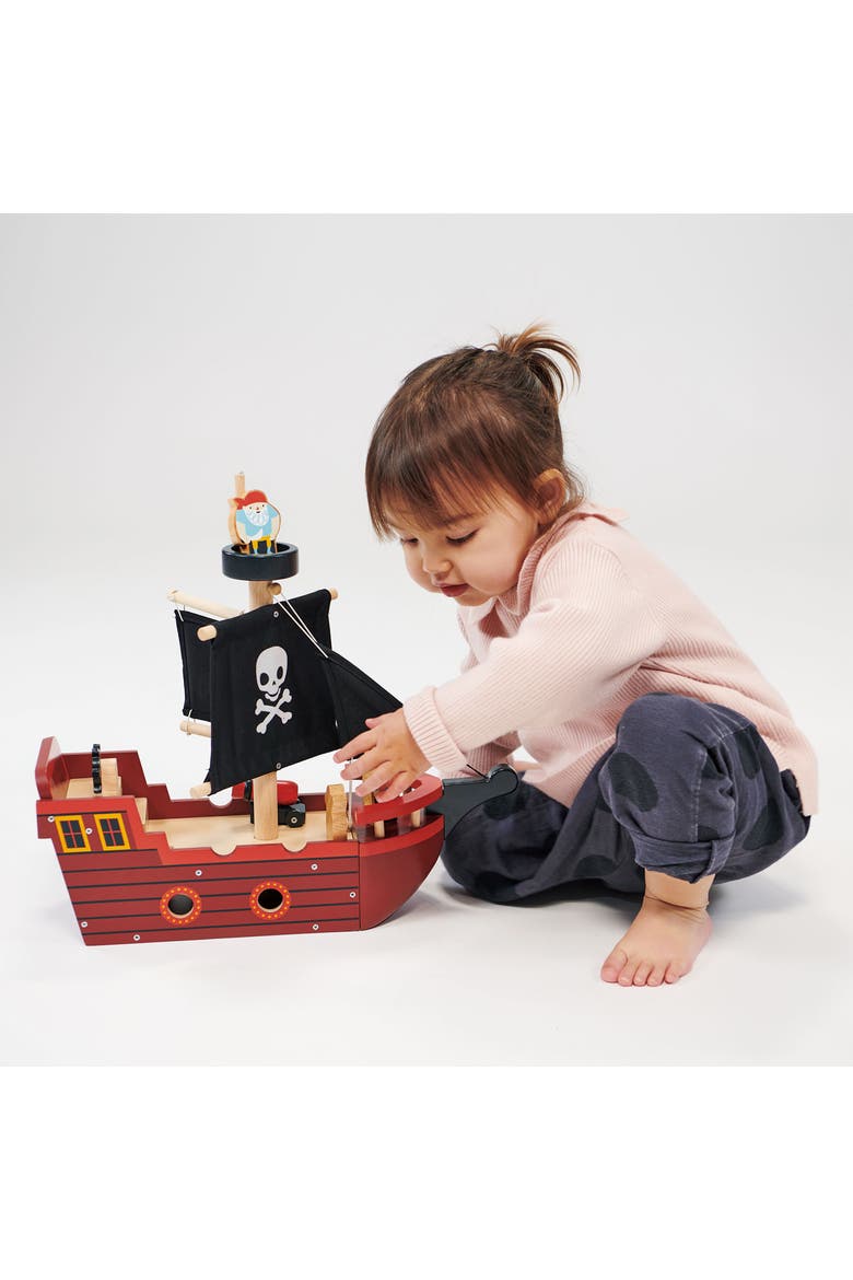 Fishbones Pirate Ship, Alternate, color, Multi-color