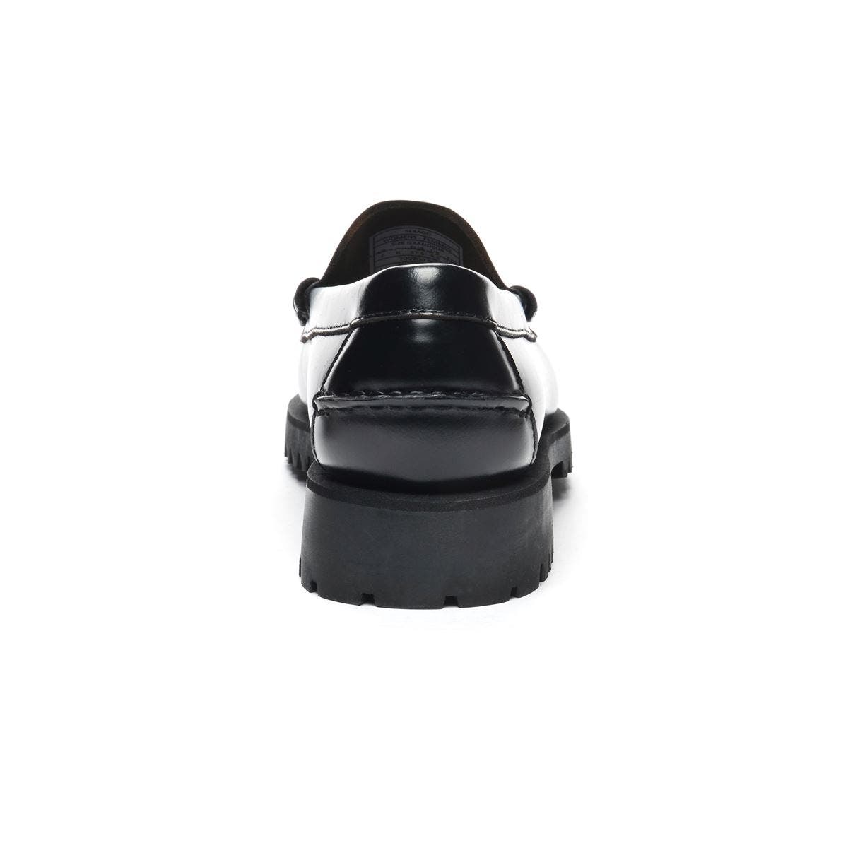 Sebago Dan Lug Penny Loafer, Alternate, color, Black