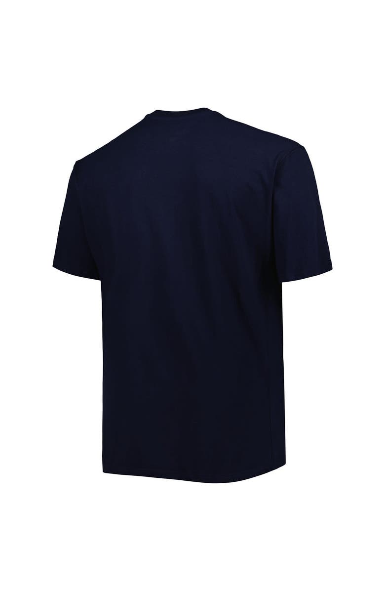 PROFILE Men's Navy Indiana Pacers Big & Tall Heart & Soul T-Shirt, Alternate, color, 