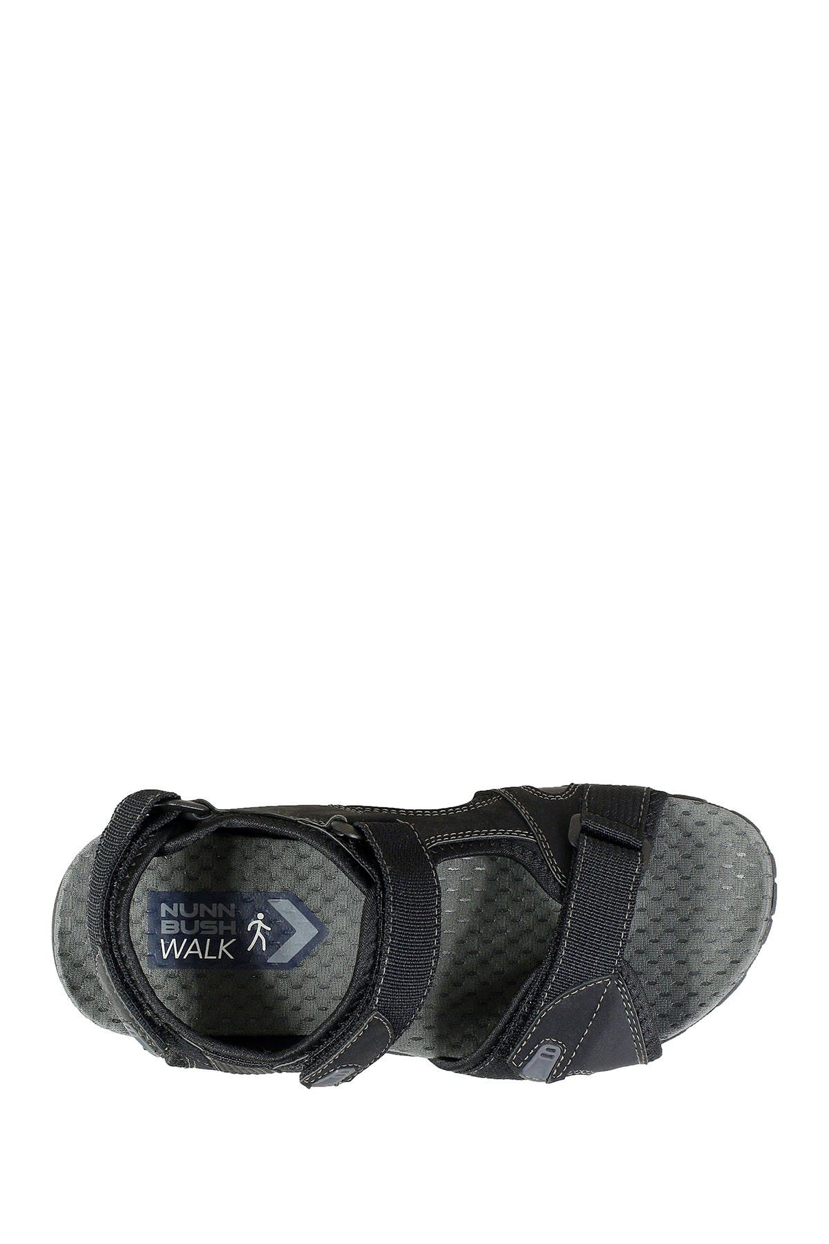 NUNN BUSH Rio Bravo Open Toe River Sandal - Wide Width Available, Alternate, color, Black