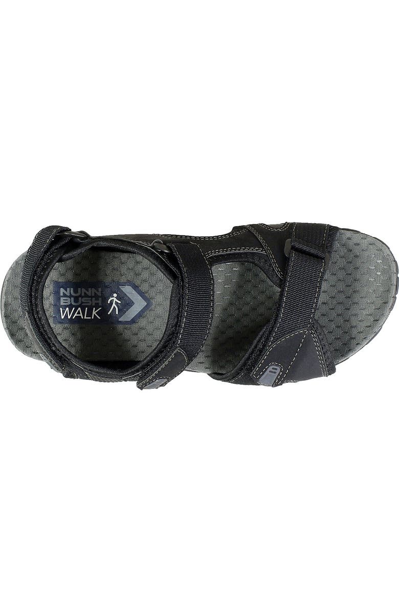 NUNN BUSH Rio Bravo Open Toe River Sandal - Wide Width Available, Alternate, color, Black