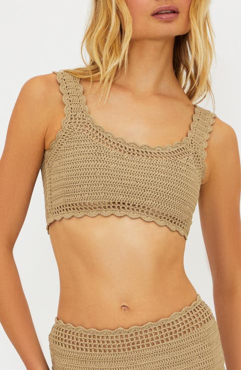 Andy Crochet Bikini Top