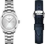 Tissot T-My Lady Bracelet Watch & Leather Strap Gift Set, 29.3mm
