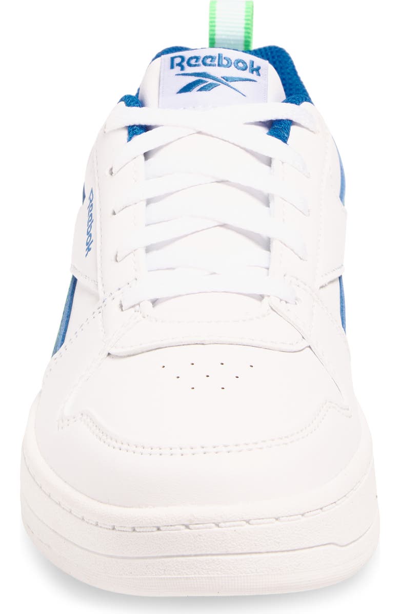 Reebok Kids' Royal Prime Step 'n Flash Sneaker, Alternate, color, White/Optimumblue/Solarlime