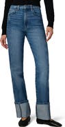 Joe's The Margot Cuffed High Waist Straight Leg Jeans