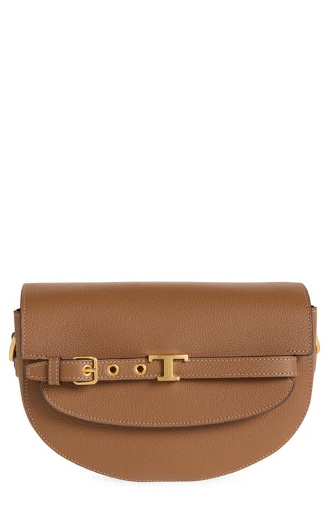 Tim Tracollina Tonda Mini Leather Crossbody Bag