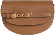 Tod's Tim Tracollina Tonda Mini Leather Crossbody Bag
