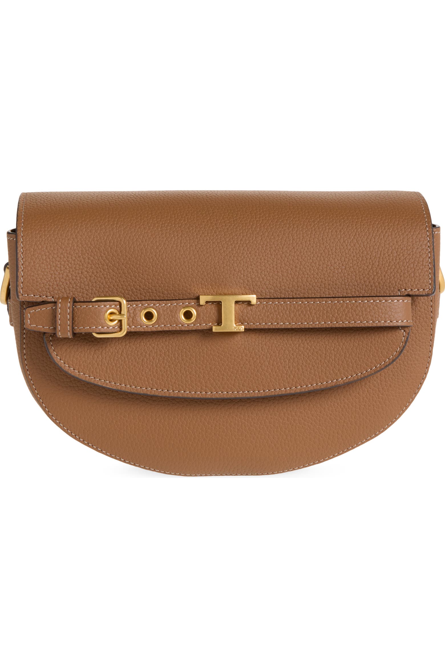Tim Card Balance Tod's Tim Tracollina Tonda Mini Leather Crossbody Bag (Women) | Nordstrom