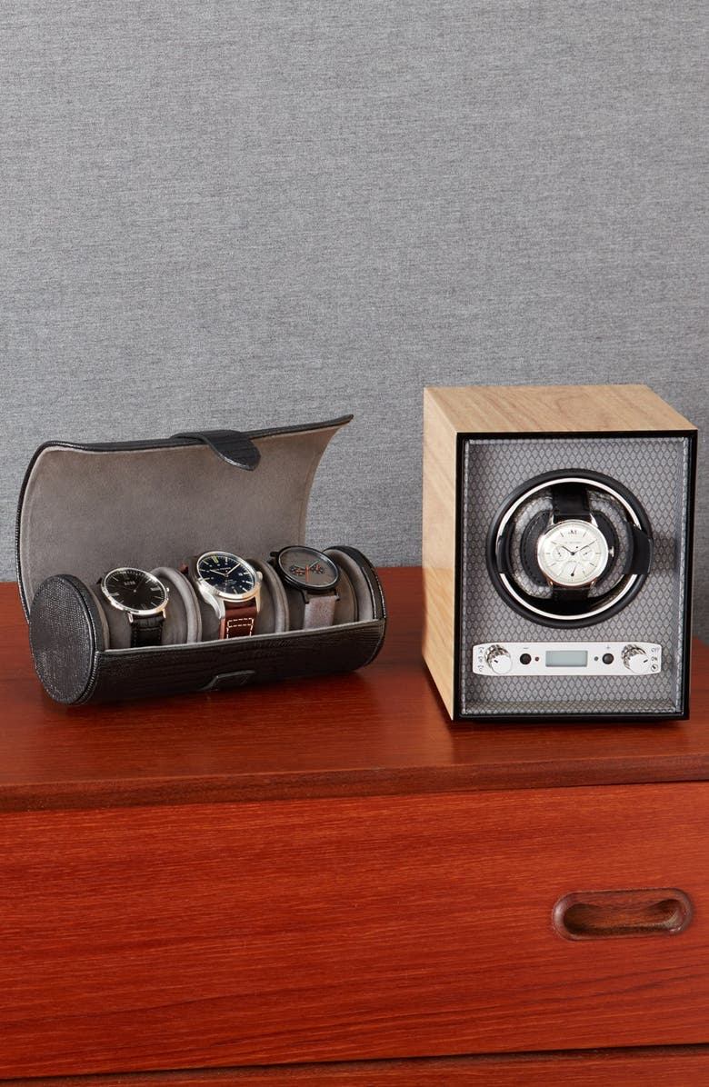 WOLF Blake Watch Roll, Alternate, color,