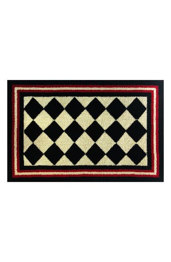 R16 Home Harlequin Checkered Doormat