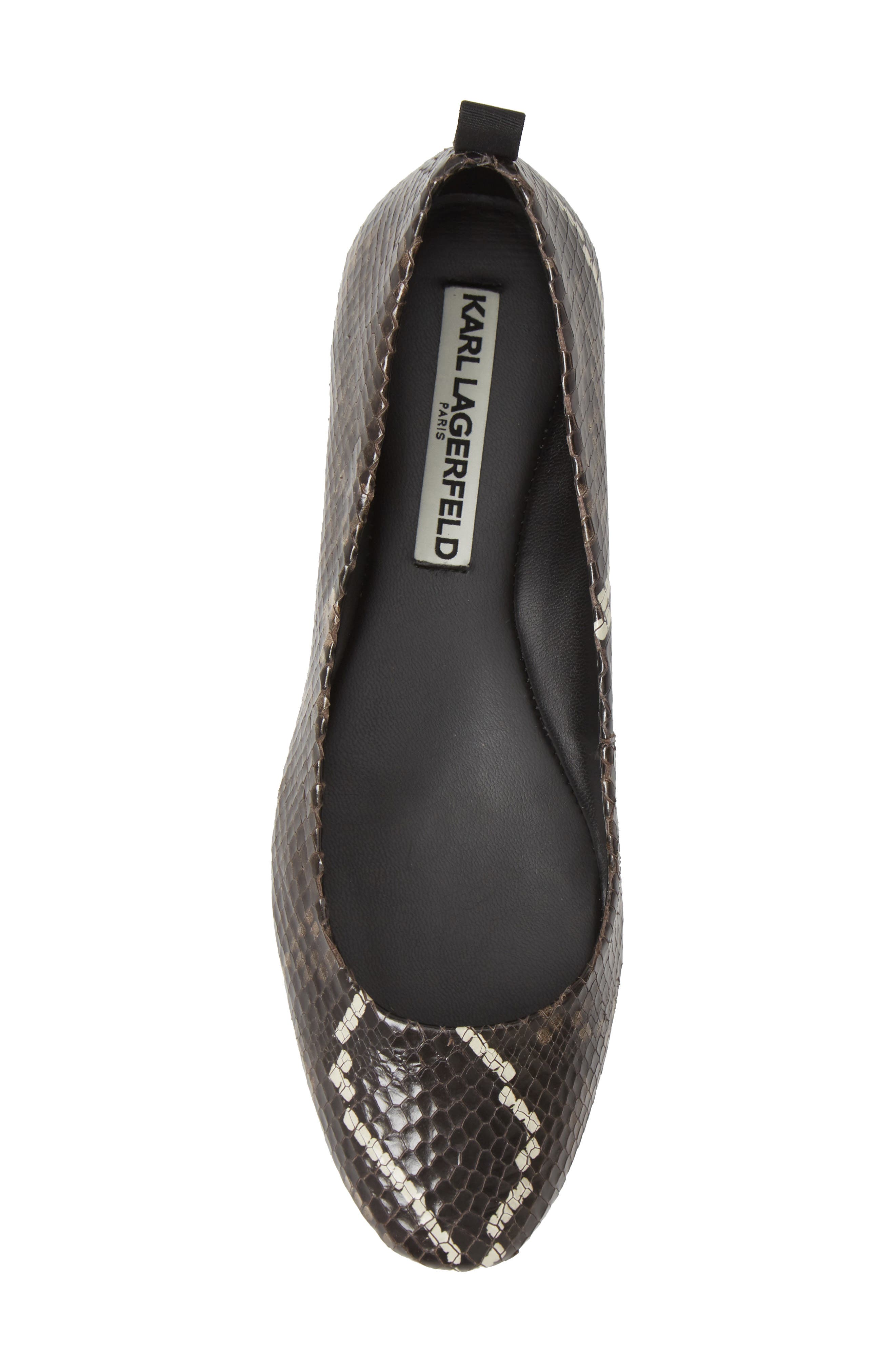KARL LAGERFELD PARIS Vada Flat, Alternate, color, 