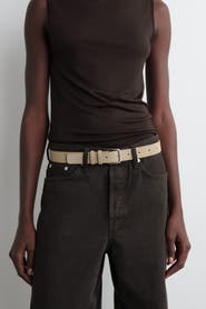 COS Classic Suede Belt