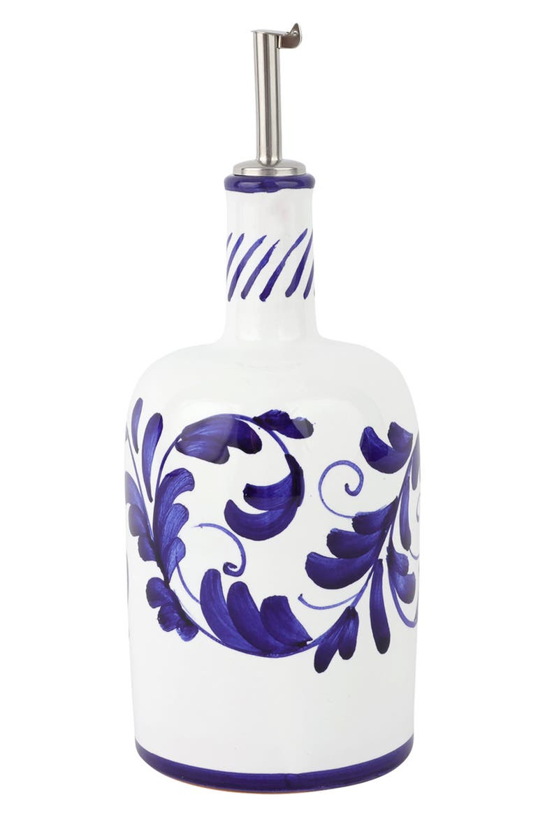 Arezzo Olive Oil Bottle, Main, color, BLUE
