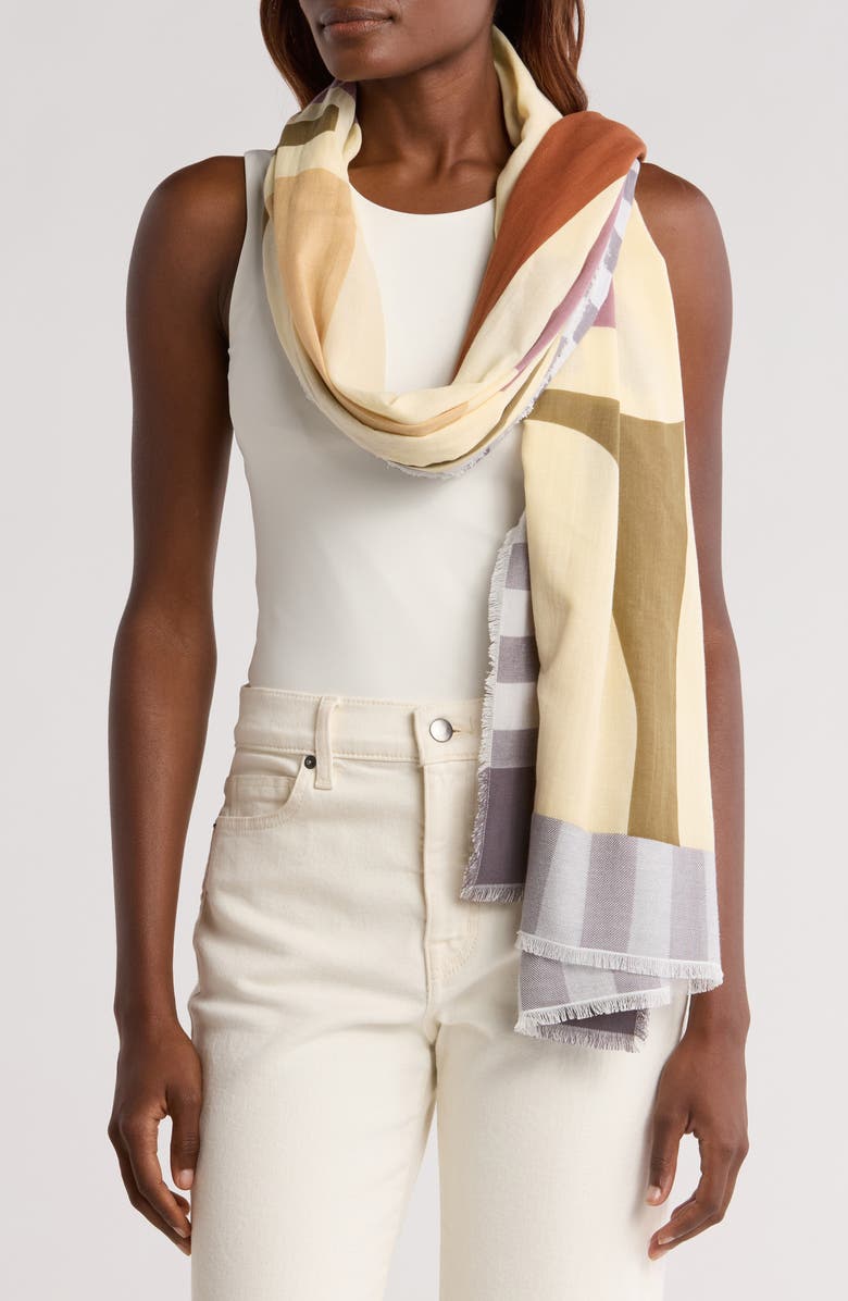 Geo Stripe Border Pareo
