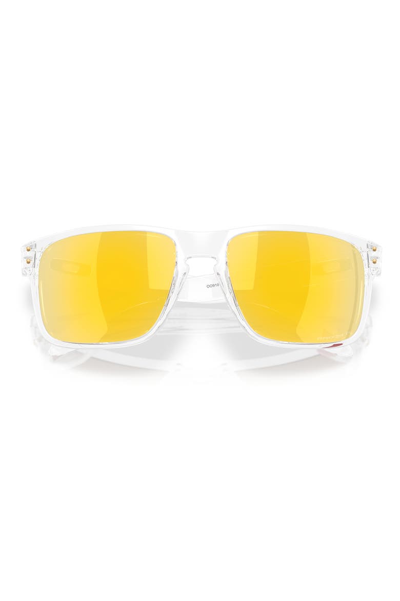 55mm Polarized Prizm™ Square Sunglasses, Alternate, color, CLEAR
