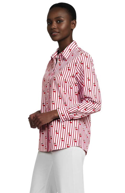 No Iron Supima Cotton Long Sleeve Shirt