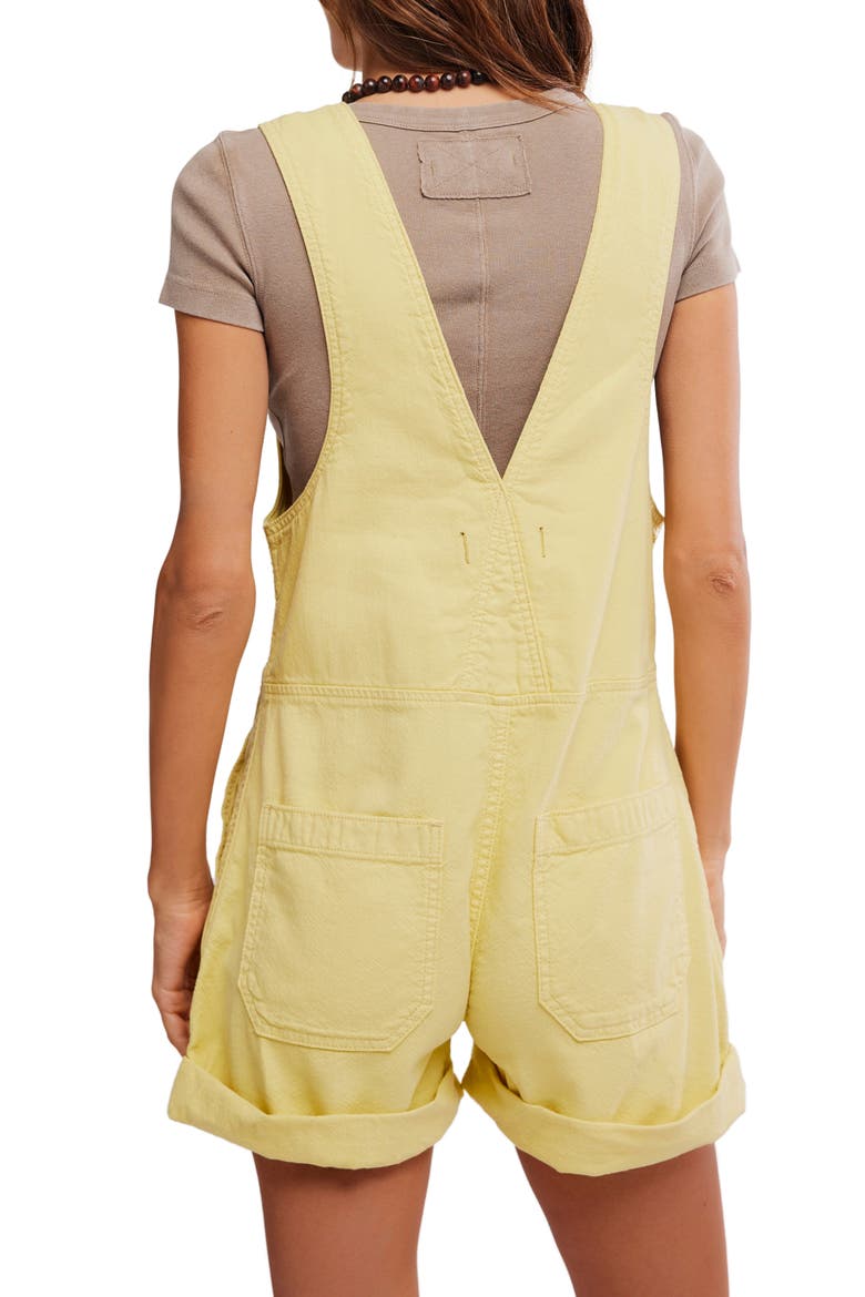 Jude Cotton Shortalls, Alternate, color, SICILIAN YELLOW