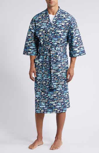 Majestic International Print Woven Robe