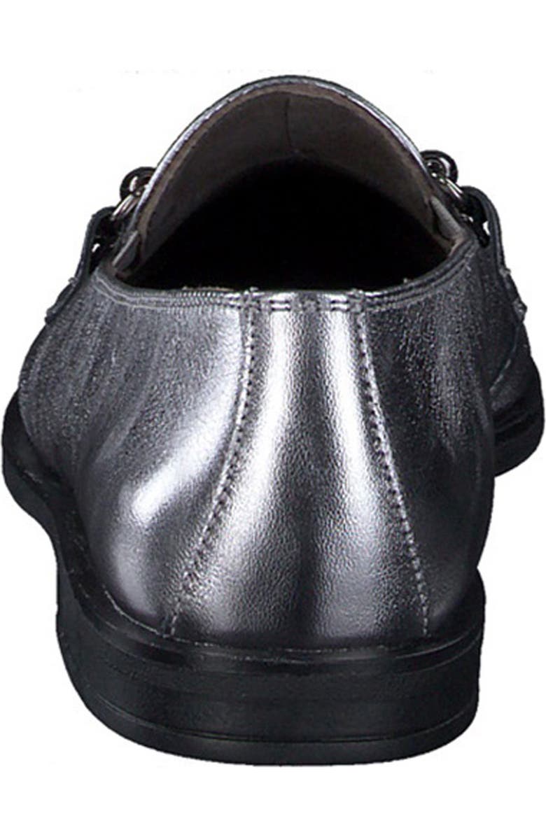 Paul Green Wexler Pointed Toe Bit Loafer, Alternate, color, Clay Metallic Nappa
