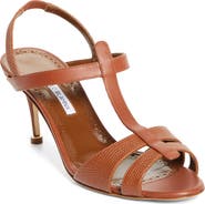 Manolo Blahnik Retauxlo T-Bar Slingback Sandal