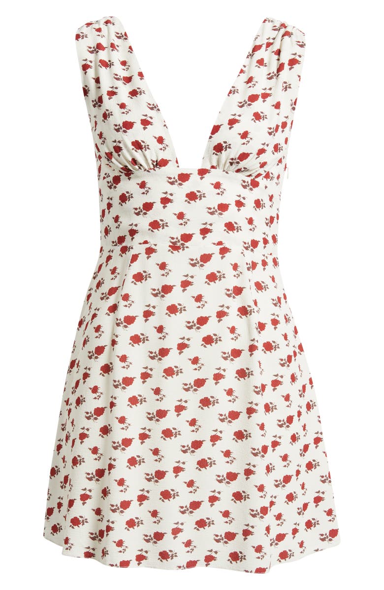 Mela Floral Crepe Minidress