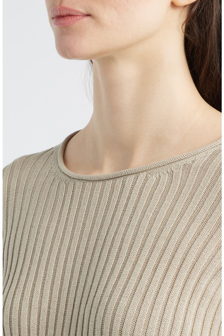 Rib Sweater, Alternate, color, PAPYRUS