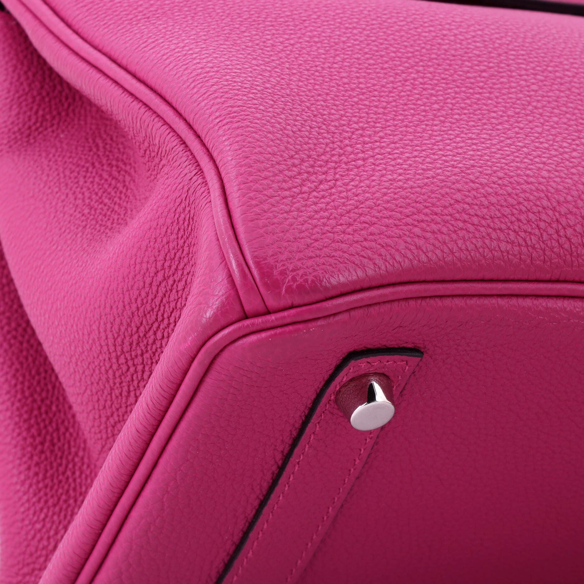 81034712 Birkin Handbag Pink Togo with Palladium Hardware 30, Alternate, color, 
