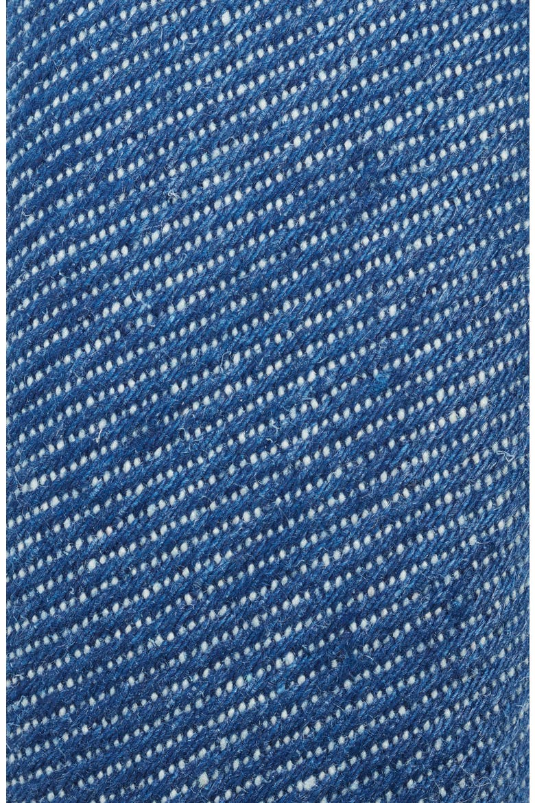 Padded Denim Headband, Alternate, color, BLUE