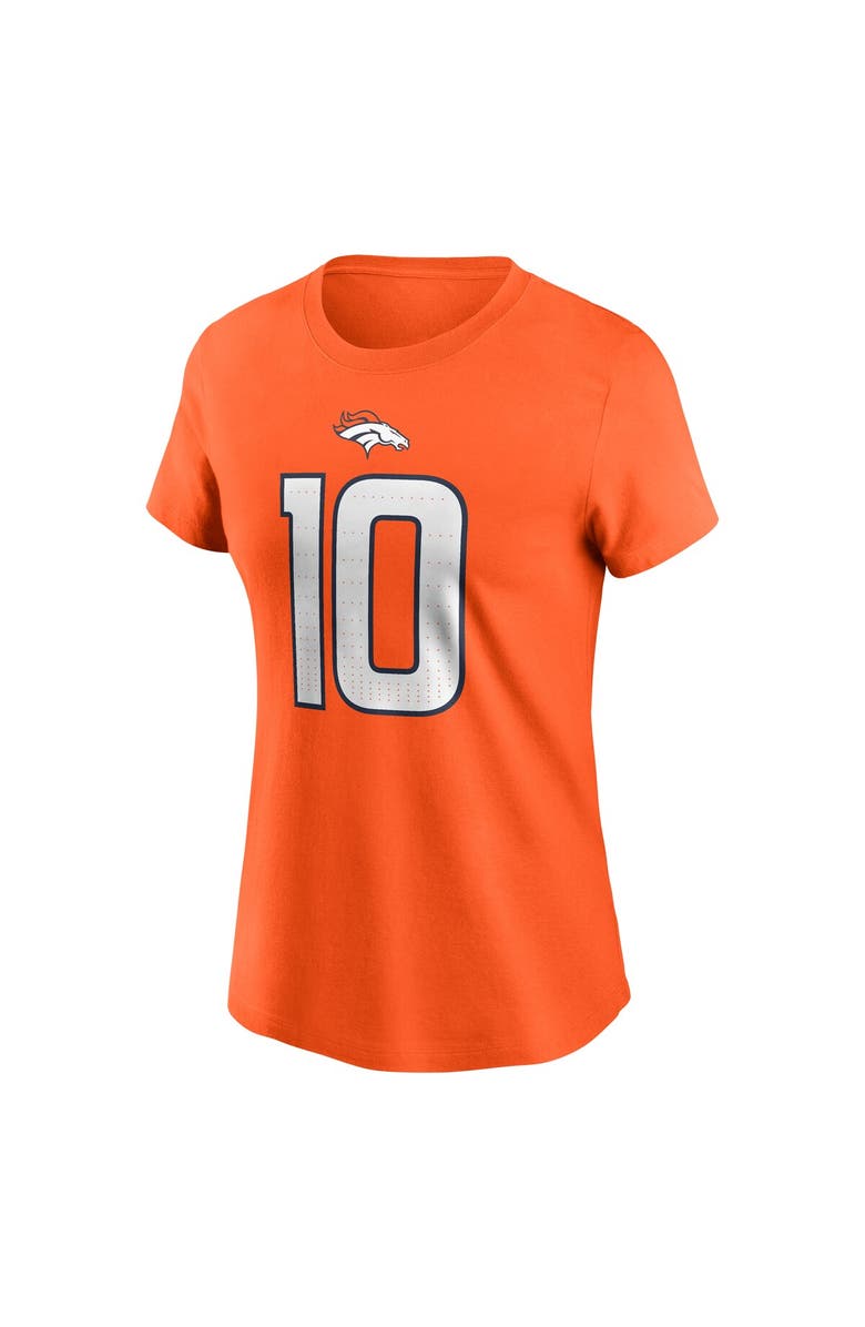 Nike Women's Nike Bo Nix Orange Denver Broncos  Name & Number T-Shirt, Alternate, color, Orange
